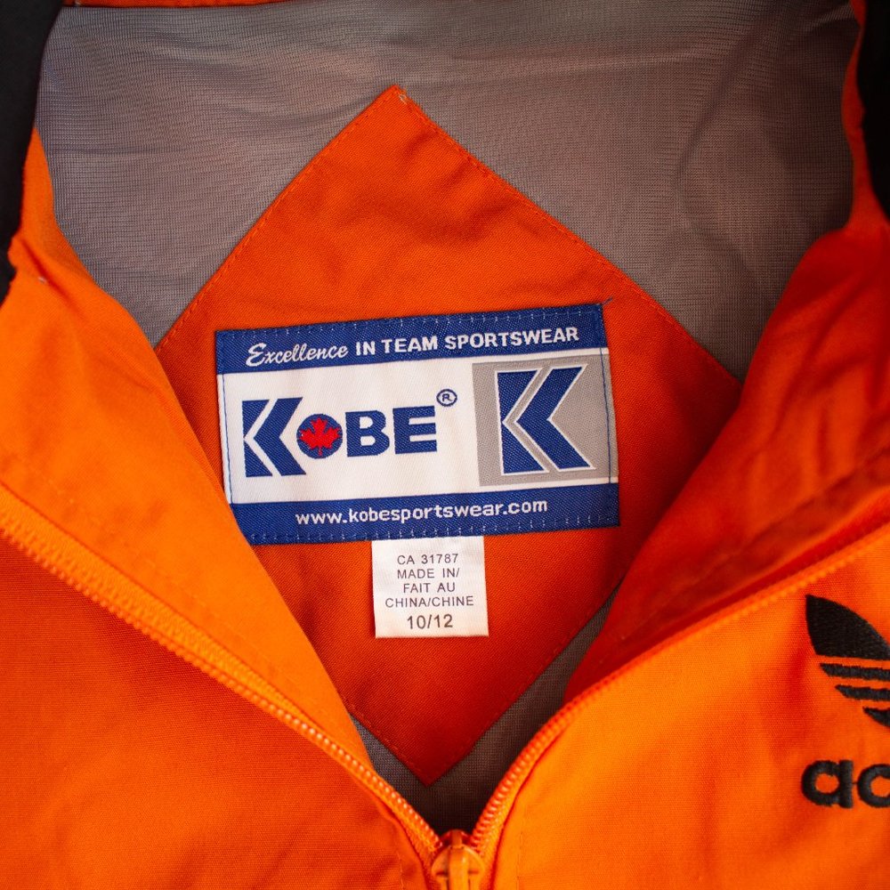 Vintage Orange Adidas Kobe Rain Jacket - Picture 12 of 12